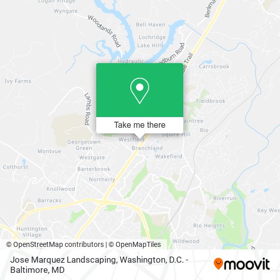 Jose Marquez Landscaping map