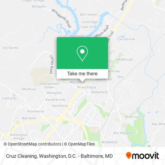 Cruz Cleaning map