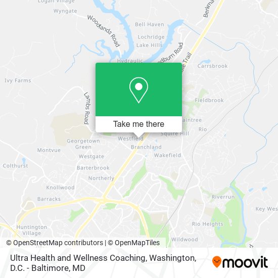 Mapa de Ultra Health and Wellness Coaching