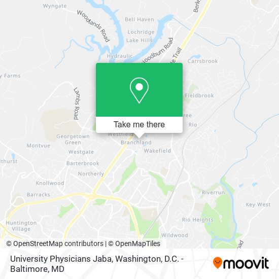 Mapa de University Physicians Jaba