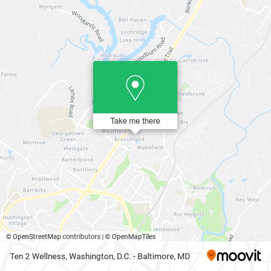 Mapa de Ten 2 Wellness