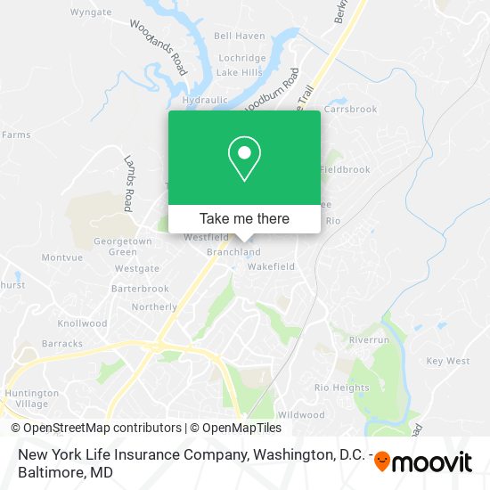 Mapa de New York Life Insurance Company