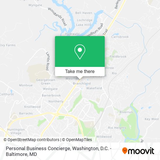 Mapa de Personal Business Concierge