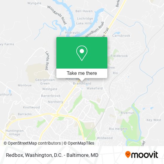 Redbox map