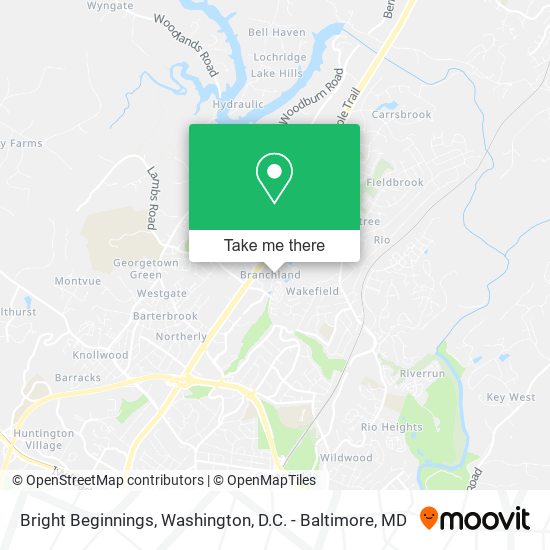 Mapa de Bright Beginnings