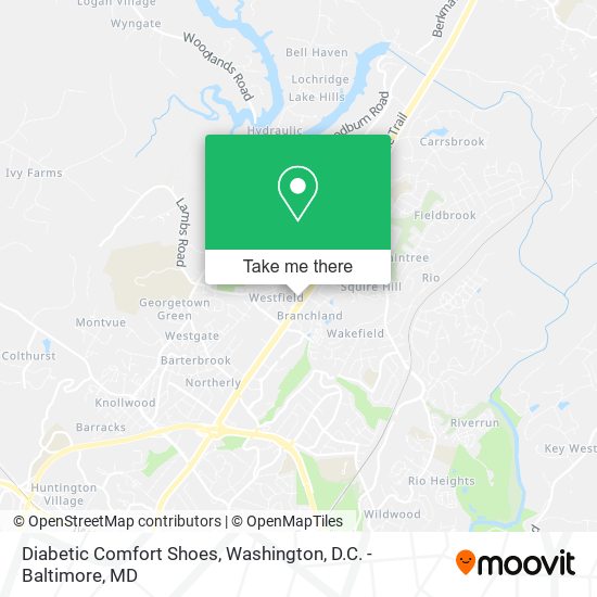 Diabetic Comfort Shoes map