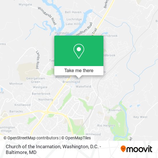 Church of the Incarnation map
