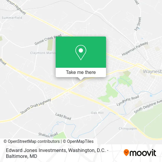 Edward Jones Investments map