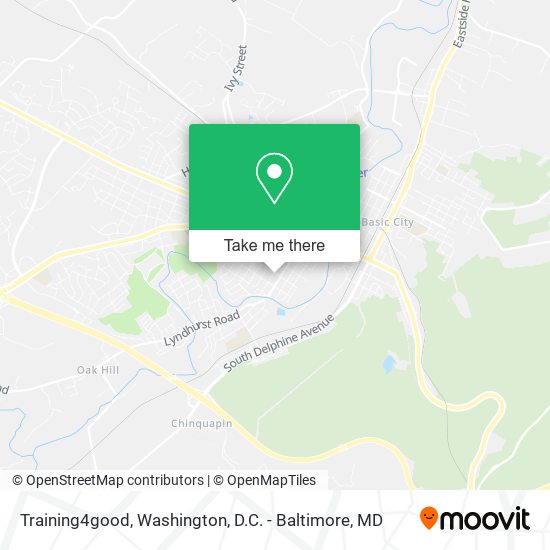 Training4good map