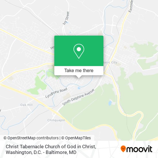 Christ Tabernacle Church of God in Christ map