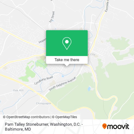 Pam Talley Stoneburner map