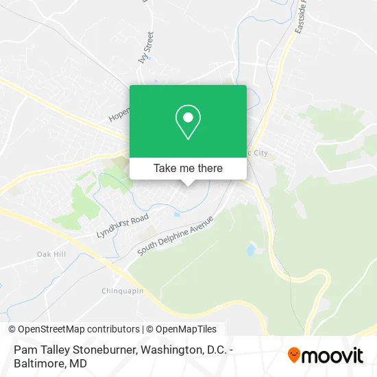 Pam Talley Stoneburner map