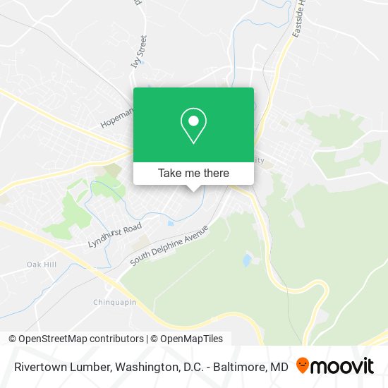 Mapa de Rivertown Lumber