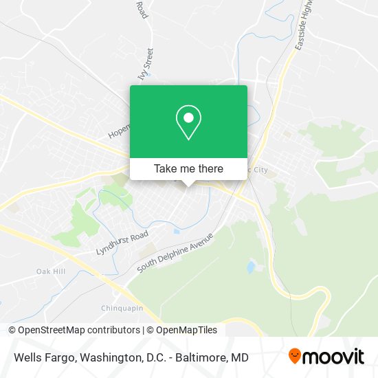 Wells Fargo map