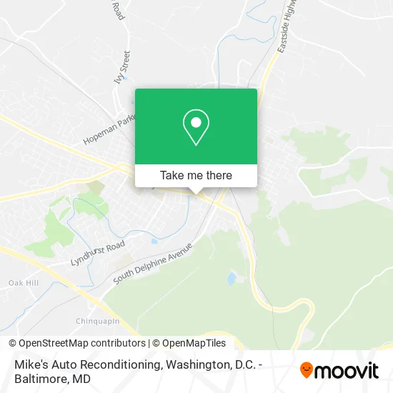 Mike's Auto Reconditioning map