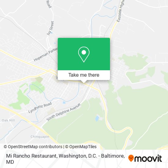 Mi Rancho Restaurant map