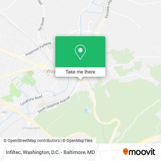 Infiltec map