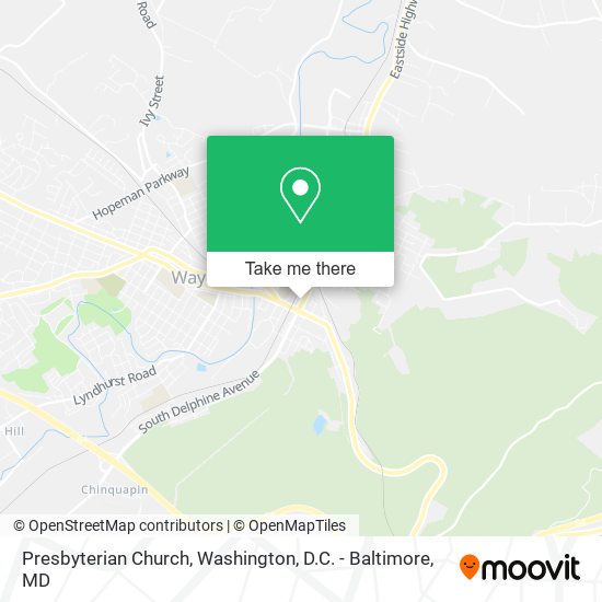 Presbyterian Church map