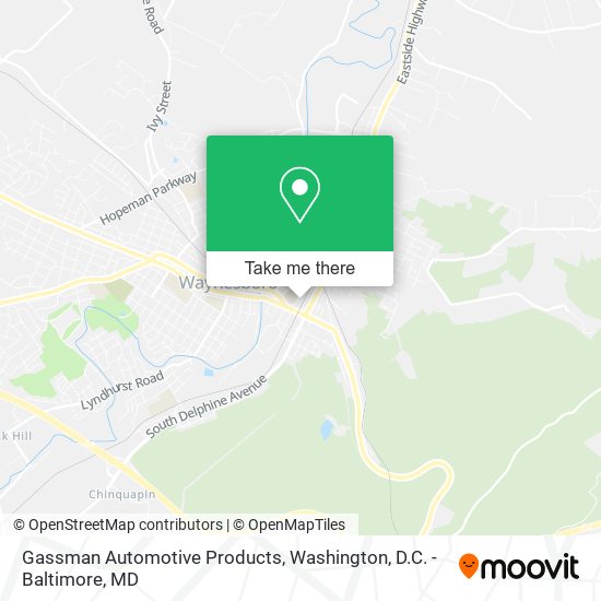 Gassman Automotive Products map