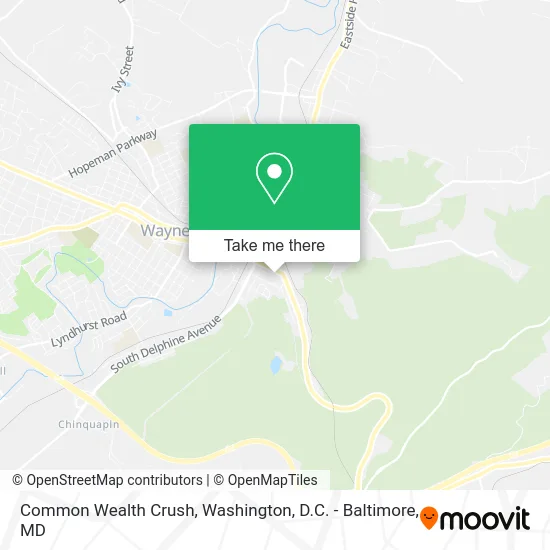 Common Wealth Crush map