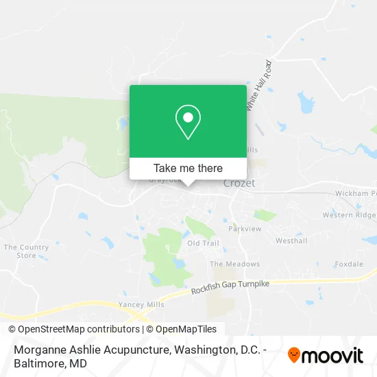 Mapa de Morganne Ashlie Acupuncture