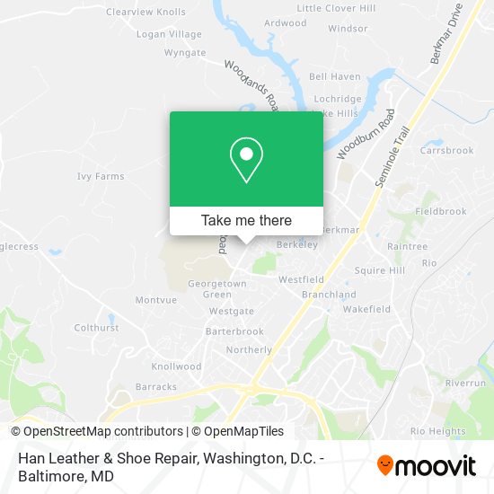 Han Leather & Shoe Repair map