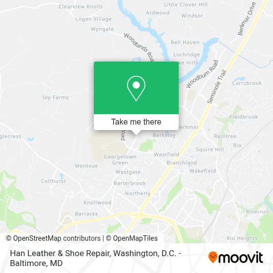 Han Leather & Shoe Repair map