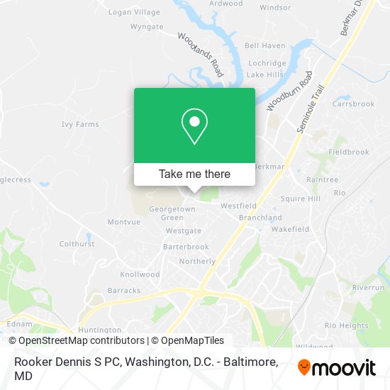 Rooker Dennis S PC map