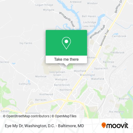 Eye My Dr map