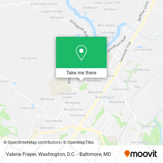 Valerie Frayer map