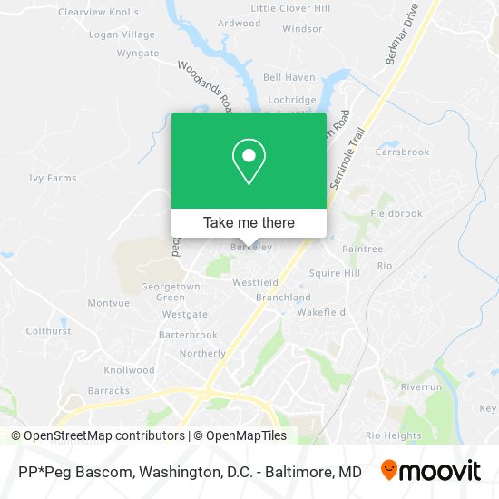 Mapa de PP*Peg Bascom