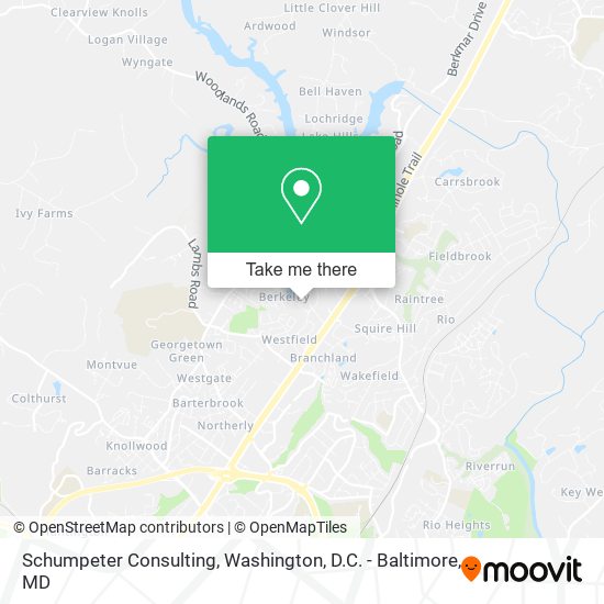 Schumpeter Consulting map