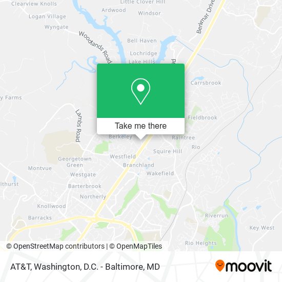 AT&T map