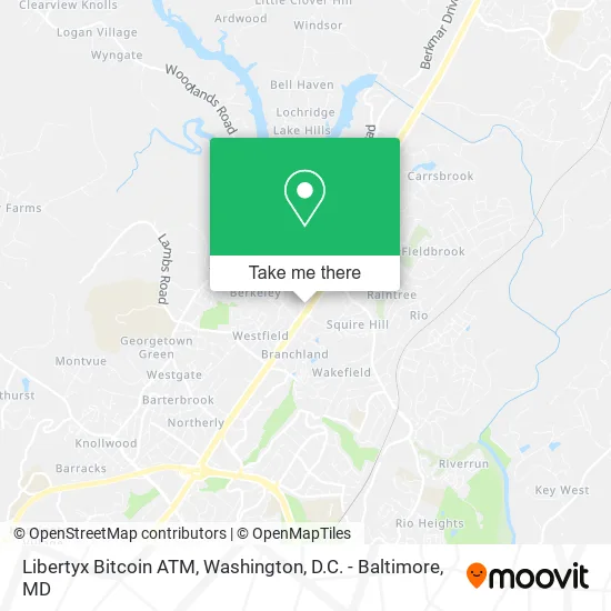 Libertyx Bitcoin ATM map