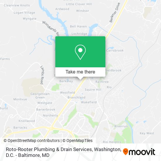 Mapa de Roto-Rooter Plumbing & Drain Services