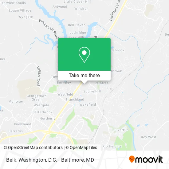 Belk map