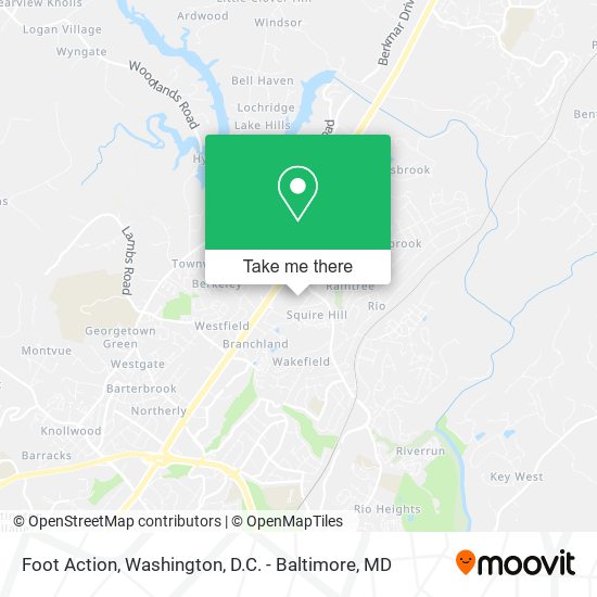 Foot Action map