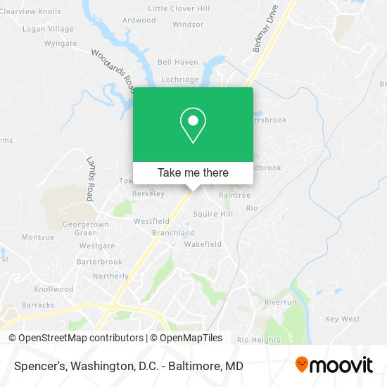 Spencer's map