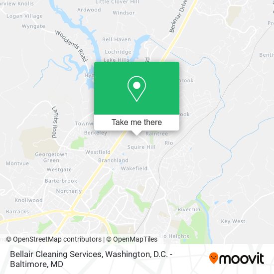 Mapa de Bellair Cleaning Services