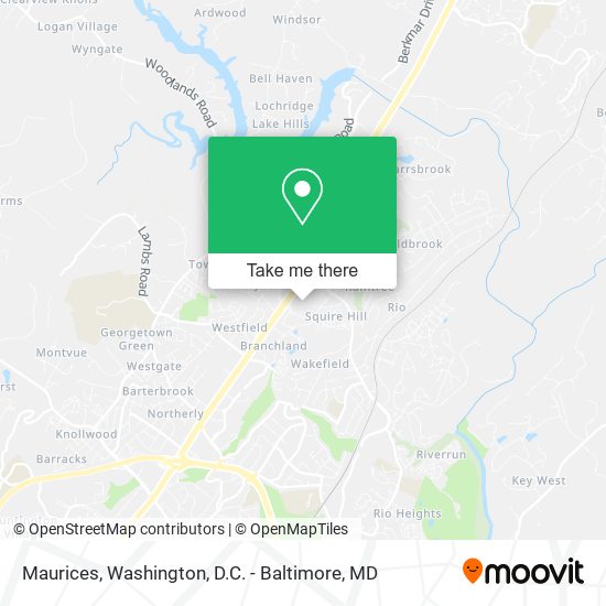 Mapa de Maurices