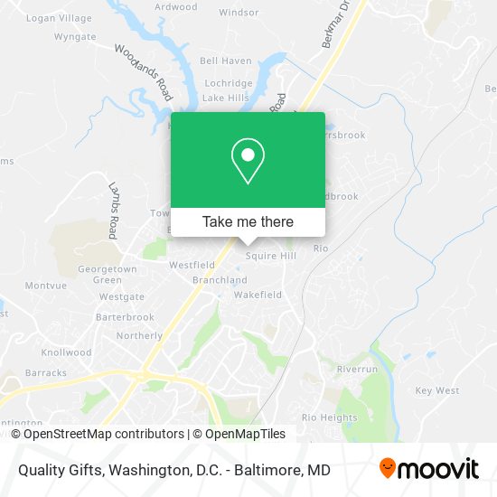 Mapa de Quality Gifts
