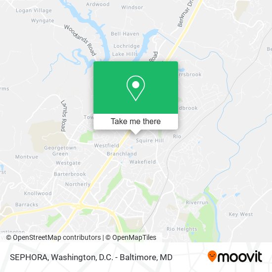 Mapa de SEPHORA