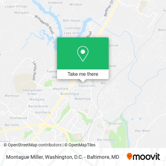 Montague Miller map