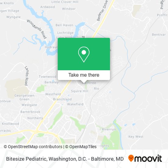 Mapa de Bitesize Pediatric