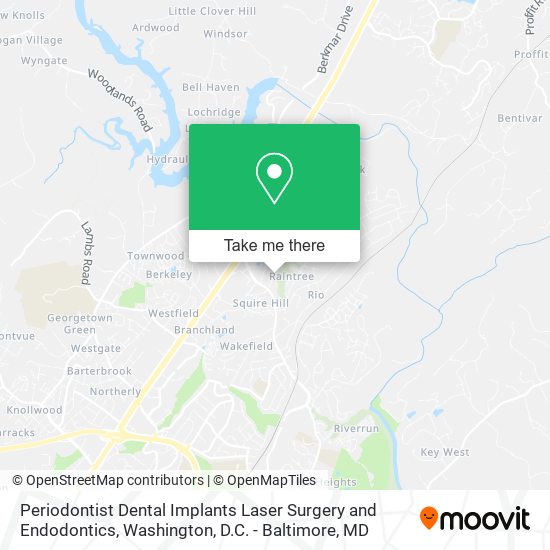 Periodontist Dental Implants Laser Surgery and Endodontics map