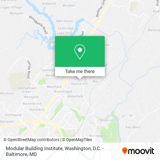 Modular Building Institute map