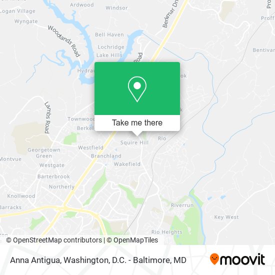 Anna Antigua map