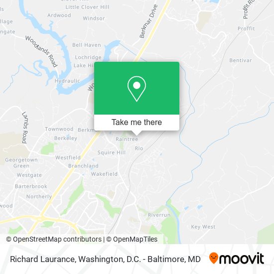 Mapa de Richard Laurance