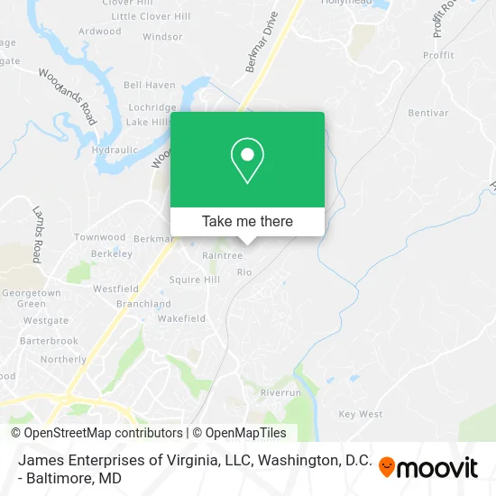 James Enterprises of Virginia, LLC map