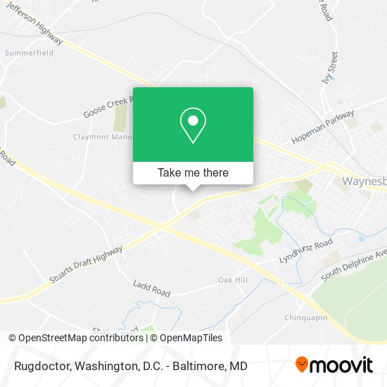 Rugdoctor map